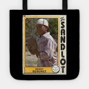 Kenny 'The Heater' DeNunez Vintage The Sandlot Trading Card Tote