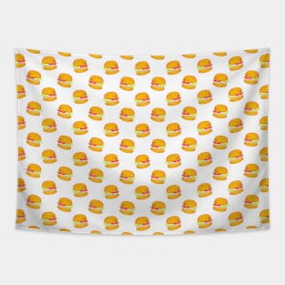 Burger Pattern Tapestry