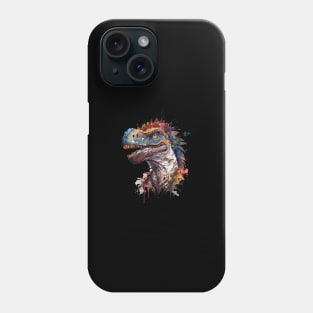 very detailed dinosaur head focus Phone Case