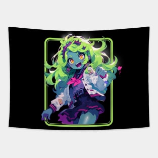 Zombie Girl Tapestry