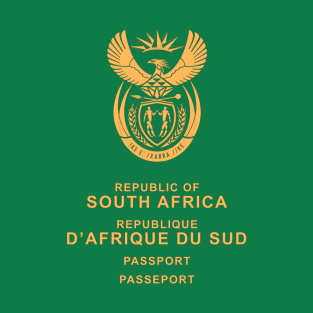 South Africa passport T-Shirt