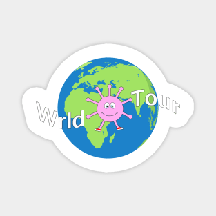 Coronavirus World Tour Magnet