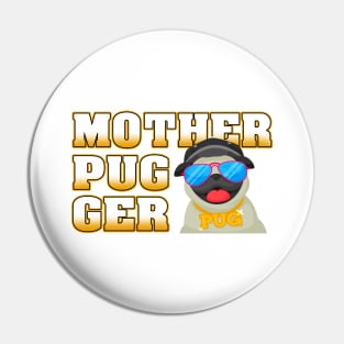 'Pug Mom' Creative Pet Dog Gift Pin