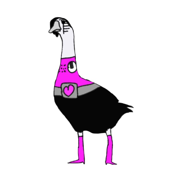 Undertale Mettaton as a Goose by The Fandom Geese