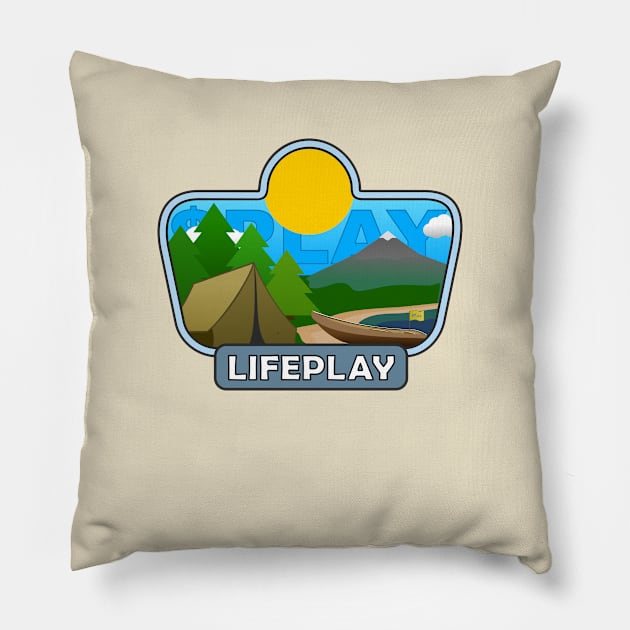 LifePLAY Pillow by The PLAY coin