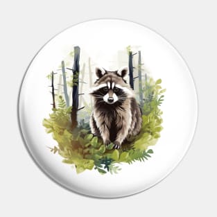 Raccoony Cuteness Pin