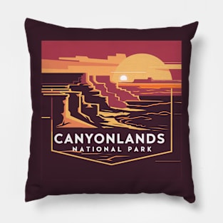 Canyonlands National Park Iconic Canyons Pillow