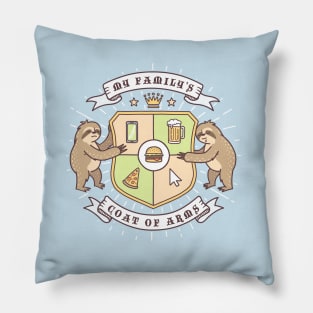 Modern Coat of arms Pillow