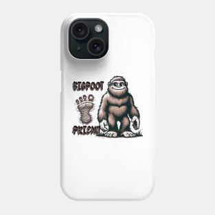 Bigfoot's Amiable Encounter Design Phone Case