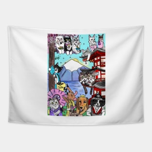 Dreams of Japan Tapestry