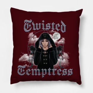 Twisted Temptress logo Pillow