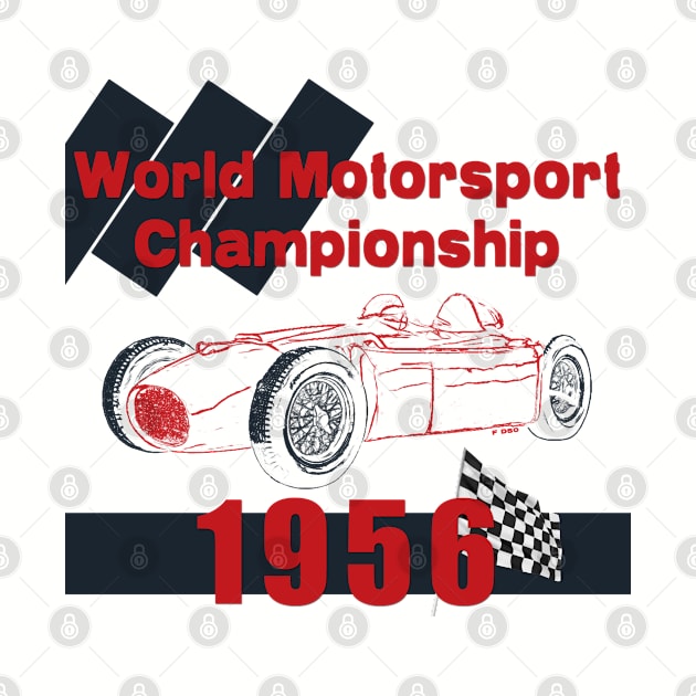 World Motorsport Championship 1956 by DymSportswear