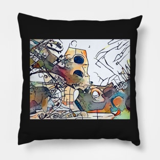 Kandinsky meets Arles, motif 1 Pillow