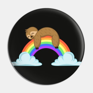 Rainbow Nap Pin