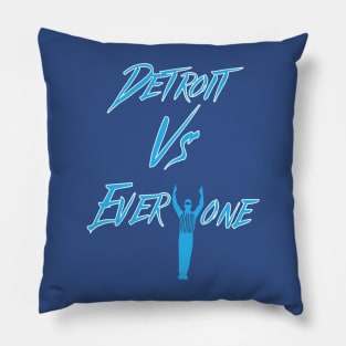 Detroit Lions vs Everyone Pillow