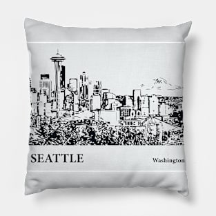 Seattle - Washington Pillow