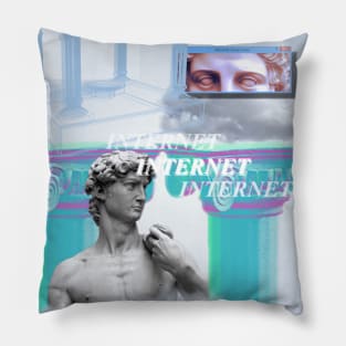 Sky Vaporwave Pillow