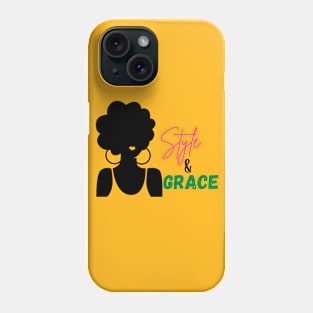 Style And Grace | Chic Girl Phrase Phone Case