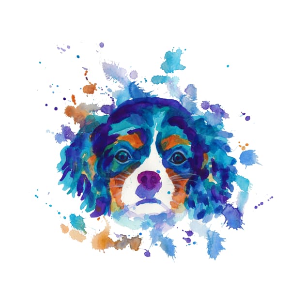 Cavalier king charles spaniel by AgniArt