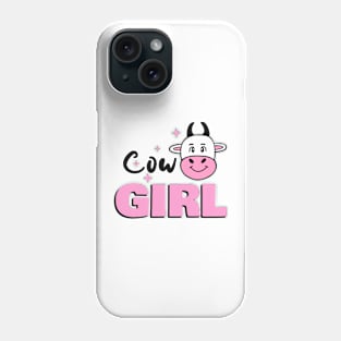 I AM A Cow Girl Cow Lover - Funny Cow Quotes Phone Case