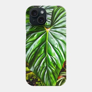 Green Plant Heart Phone Case