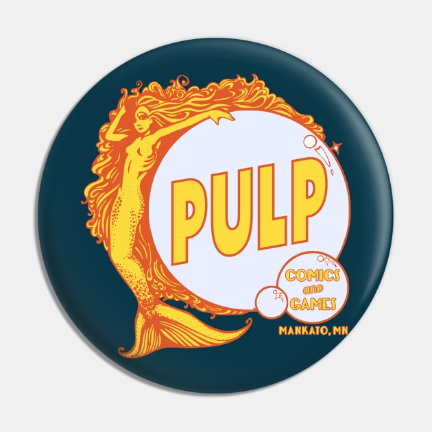 Pulp Mermaid Pin by PULP Comics and Games