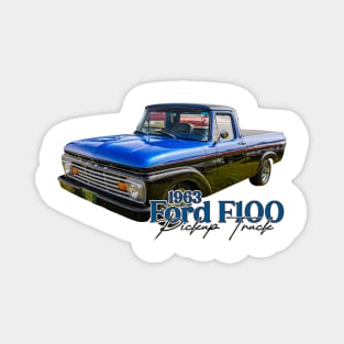 1963 Ford F100 Pickup Truck Magnet