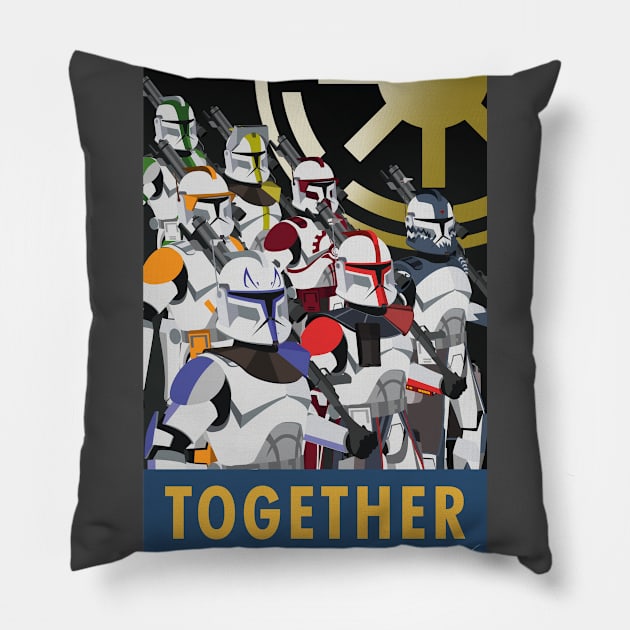 Together Pillow by thouless_art