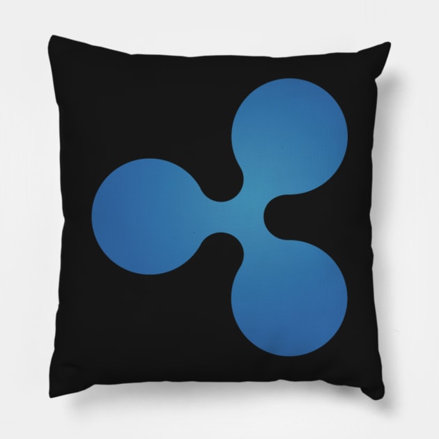 Ripple (XRP) Coin Pillow by cryptogeek