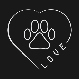 Dog And Love T-Shirt