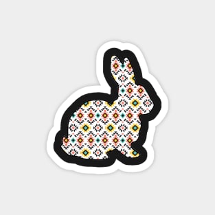 Aztec Show Rabbit - NOT FOR RESALE WITHOUT PERMISSION Magnet