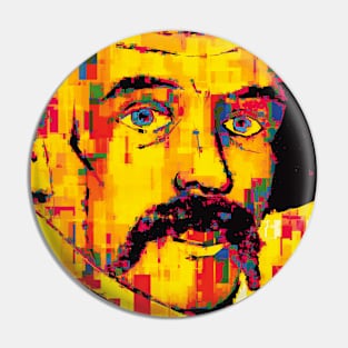 Nathaniel Hawthorne III (Yellow) Pin