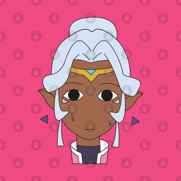 Allura "What just happened?" by ScarletRigmor