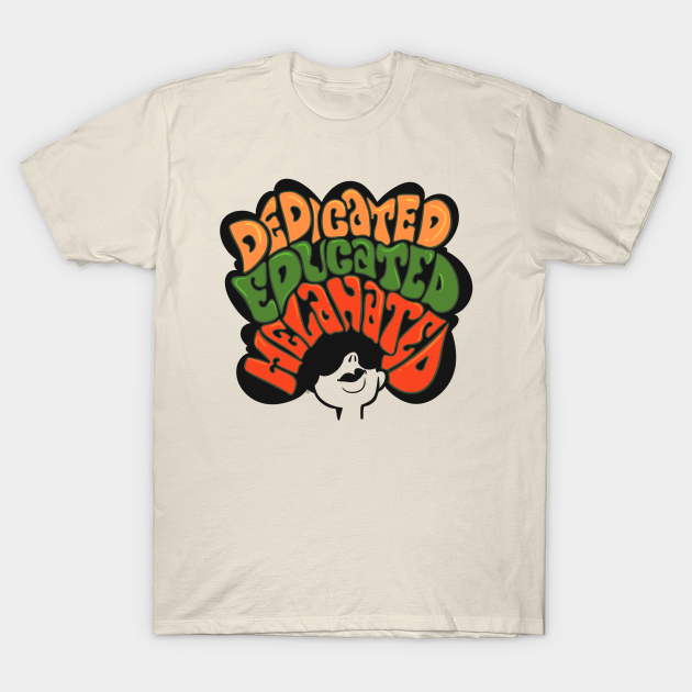 Discover Dedicated Educated Melanated - Black - T-Shirt