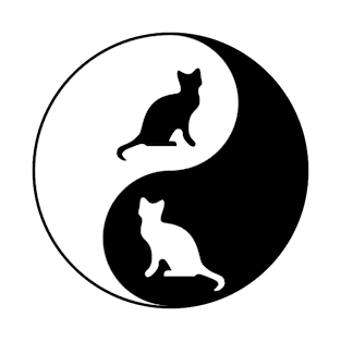 Yin Yang Cat T-Shirt