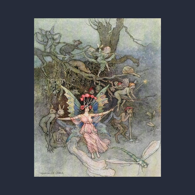 Warwick Goble Fairy Tale Artwork by PaperMoonGifts