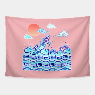 waves Tapestry