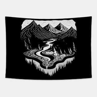 Mountains Rivers Tapestry