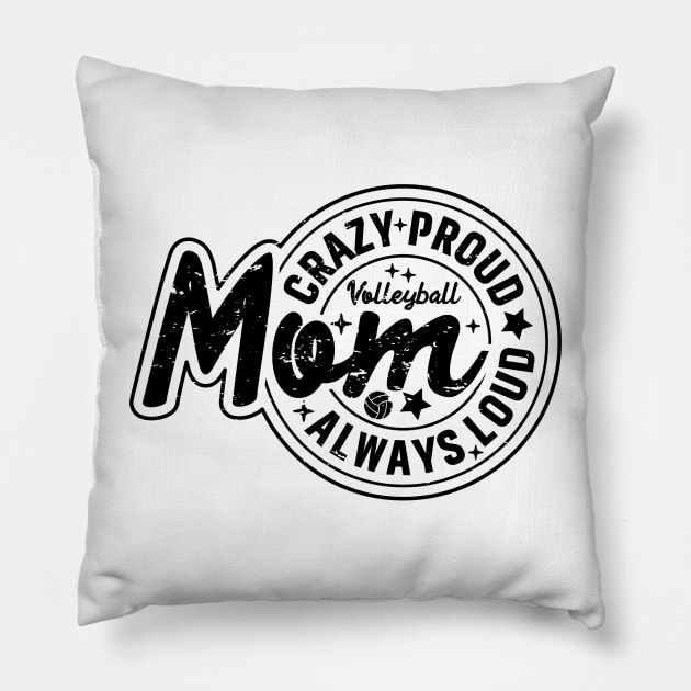 Volleyball Mom Pillow by KayBee Gift Shop