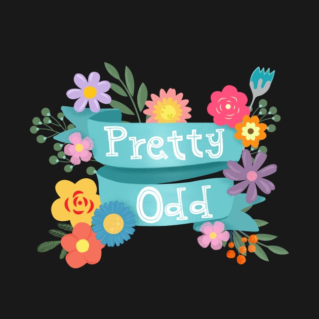 Pretty Odd Banner With Flowers by LittleBunnySunshine