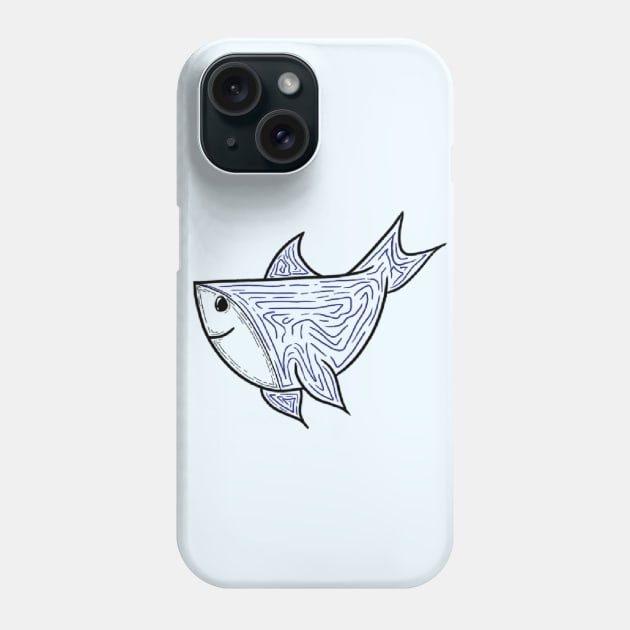 happiest lil guy in the sea Phone Case by miathemiscellaneous