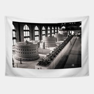 Historic Niagara Power Plant Generators 2 Tapestry