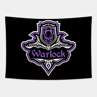 D&D Warlock Class Crest Tapestry