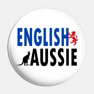 English Aussie (for light backgrounds) Pin