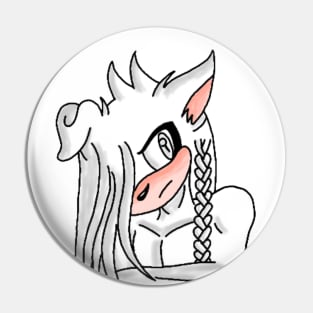 Stratis Shirtless (Shy Version in Anthro version) Pin