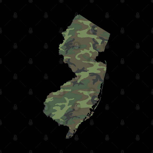 New Jersey Military by GreenGuyTeesStore