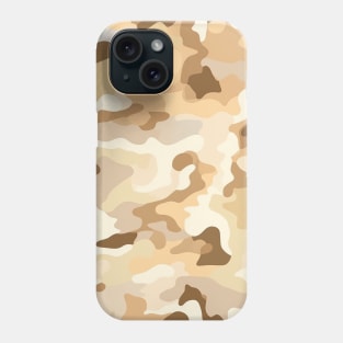 tan brown desert camo pattern Phone Case