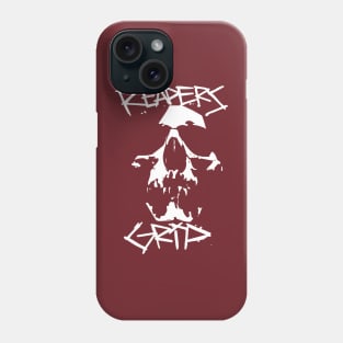 Grim - white Phone Case