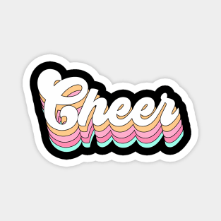 Cheer Pastel For Cheerleaders N Aesthetic Magnet