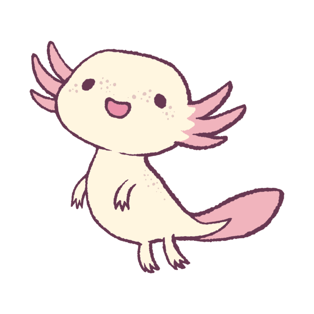 Axolotl by tiffatiel